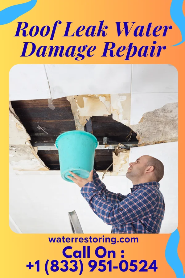 Roof Leak Water Damage Repair in Stiles, PA